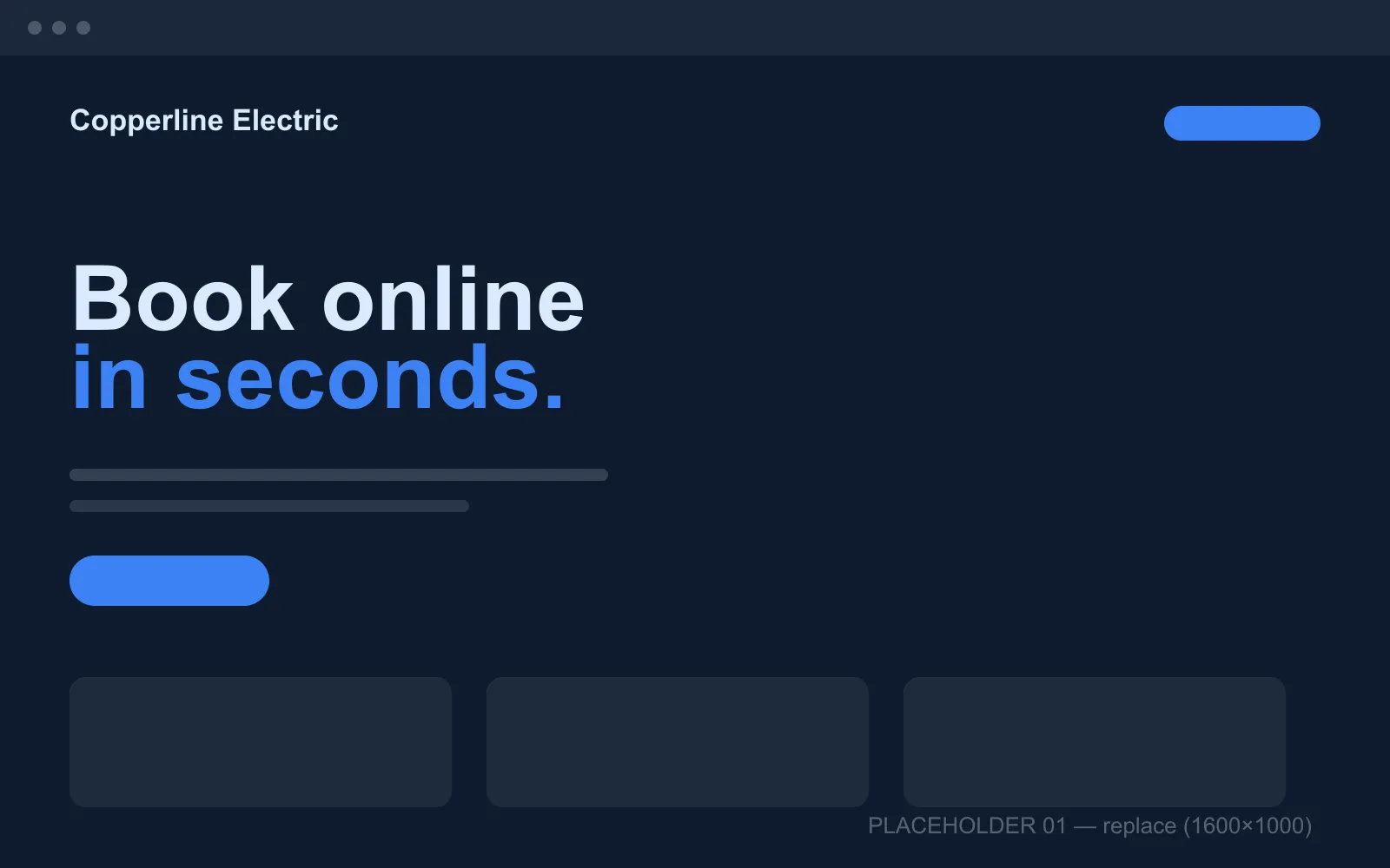 Copperline Electric website